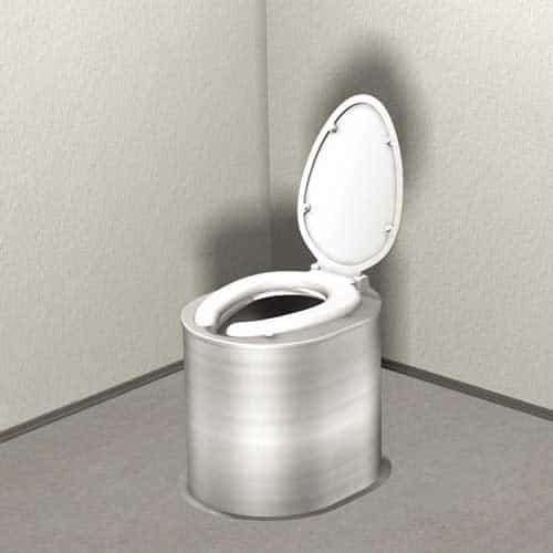 Waterless Toilet Riser with Seat and Cover - Outdoorsiness