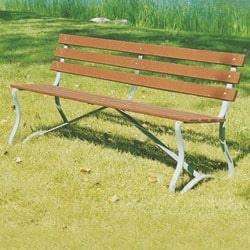 Wooden Park Bench - Frame Kit - Outdoorsiness