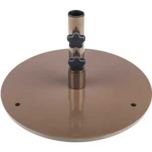 Steel 50lbs Plate Withe Removable Stem Bronze